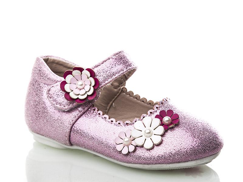 Туфли для девочек Yalike (20-25) 109-1 violet (деми)