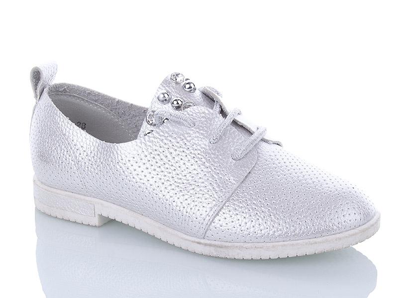 Туфли для девочек Yalike (30-37) A1-28 white (Лето)