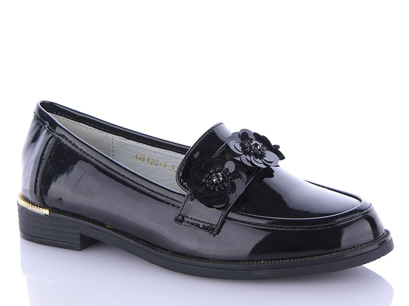 Туфли для девочек Леопард (32-37) GB120-1 (деми)