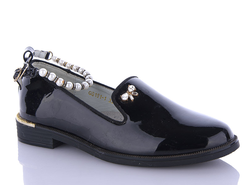 Туфли для девочек Леопард (32-37) GB151-1 (деми)