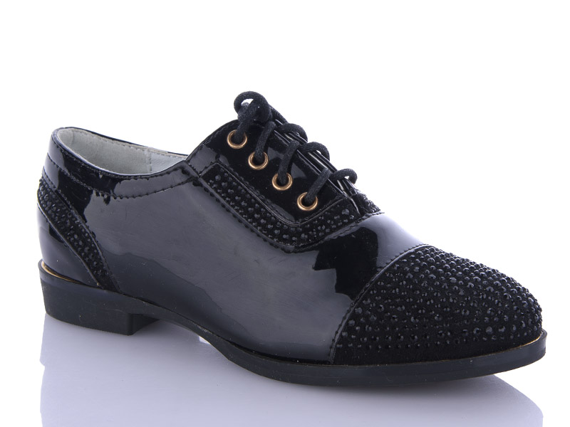Туфли для девочек Леопард (32-37) HA13-1 (деми)