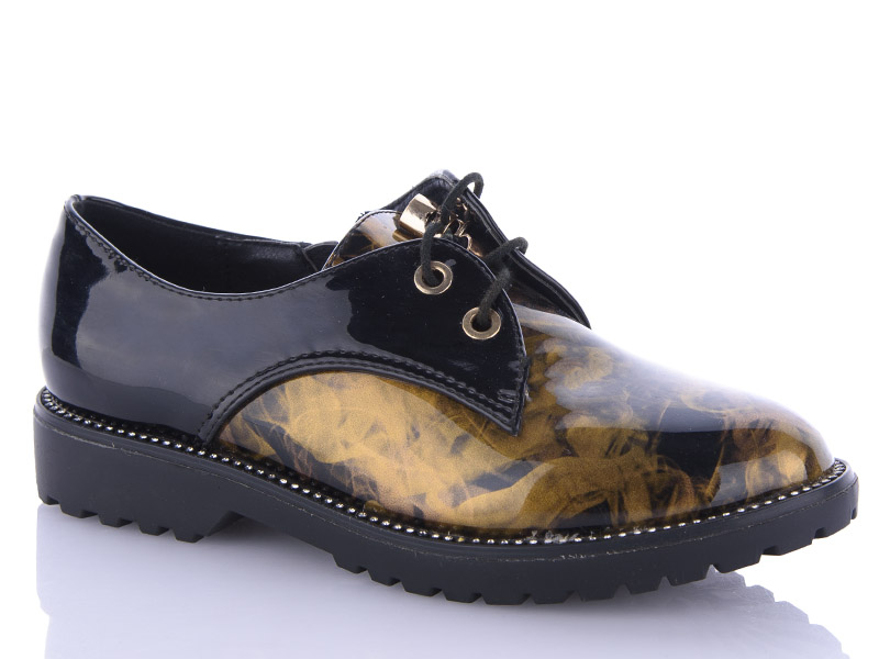 Туфли для девочек Леопард (32-37) HA18-1 (деми)