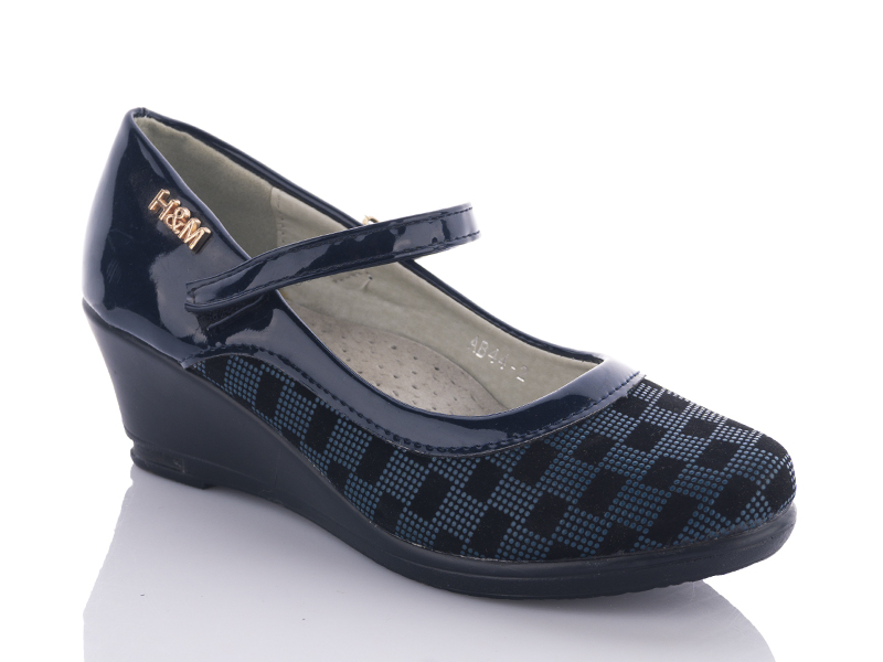 Туфли для девочек Леопард (31-36) AB44-2 (деми)