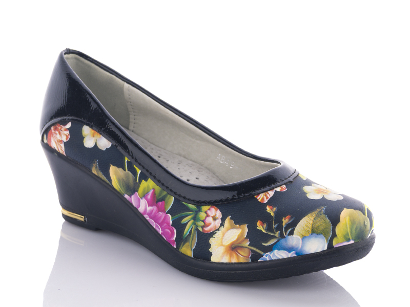Туфли для девочек Леопард (31-36) AB49-1 (деми)