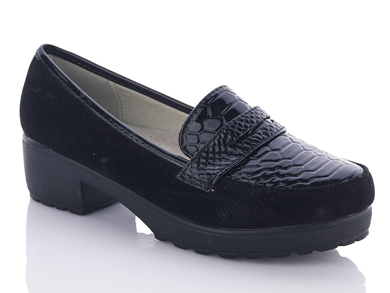 Туфли для девочек Леопард (32-37) X364-1 (деми)