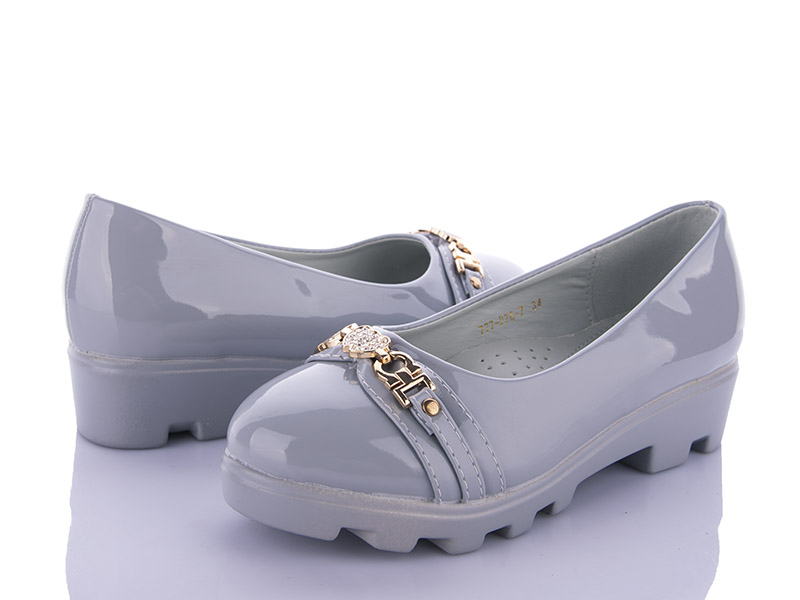 Туфли для девочек Viktoria (31-36) 777-P76-7 (деми)