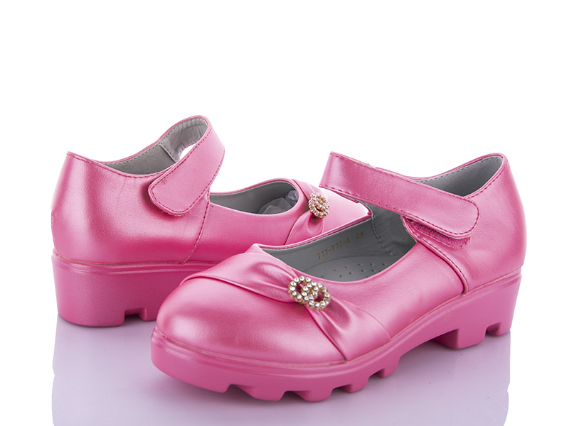 Туфли для девочек Viktoria (31-36) 777-P77-5 (деми)