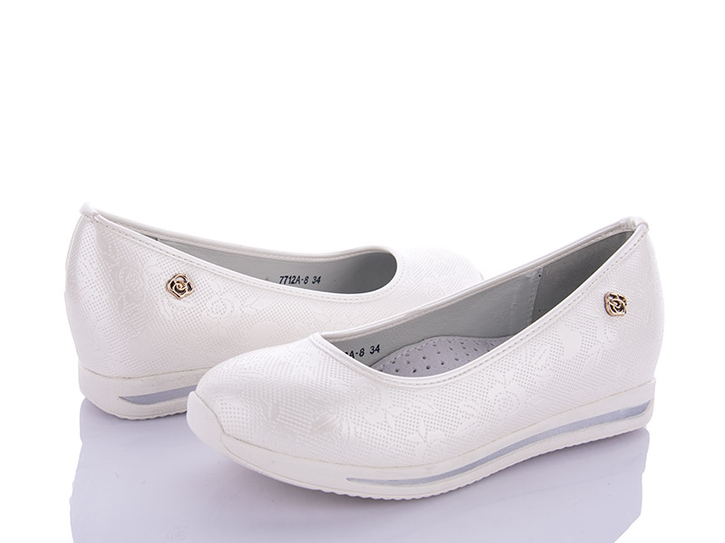 Туфли для девочек Viktoria (32-37) 7712-A8 (деми)
