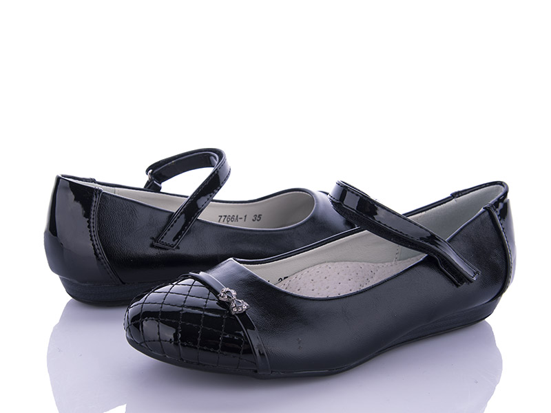 Туфли для девочек Viktoria (32-37) 7766-A1 (деми)