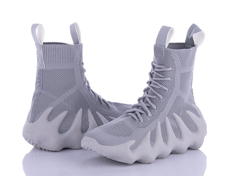 Кроссовки женские Башили (37-42) GT460 grey (лето)