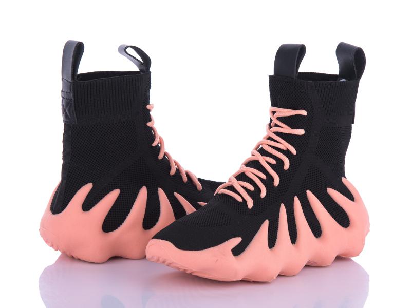 Кроссовки женские Башили (37-42) GT460 pink (лето)