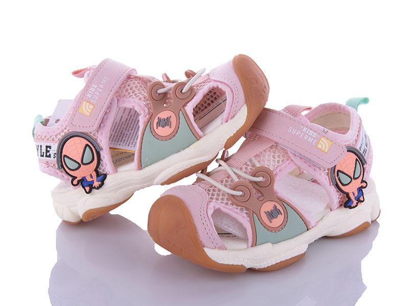 Босоножки детские для девочек Class-shoes (22-26) BD2006-3 pink (лето)