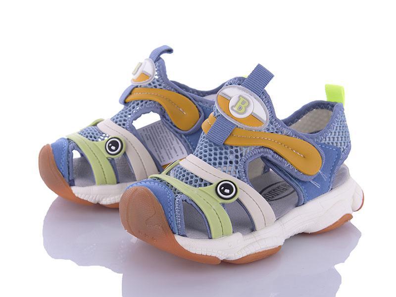 Босоножки детские для мальчиков Class-shoes (22-25) BD2013-3 l.blu (лето)