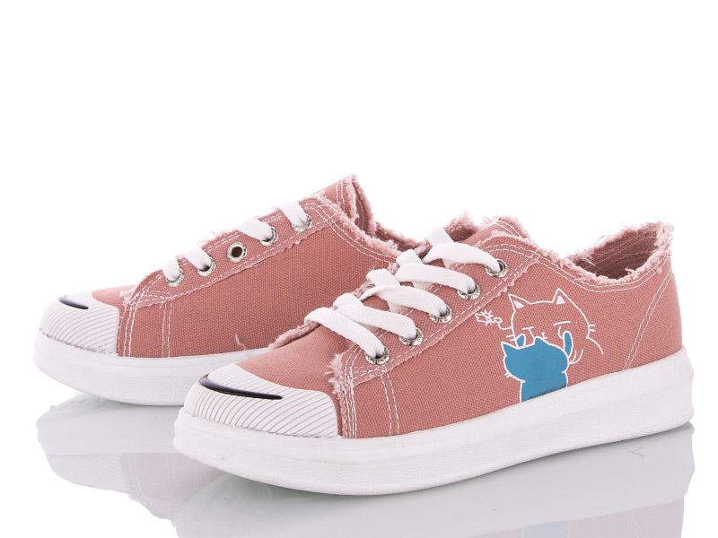 Кеды женские Class-shoes (36-40) AC15 pink (деми)
