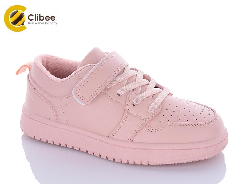 Кроссовки для девочек Clibee-Apawwa (32-37) TC814 pink (деми)