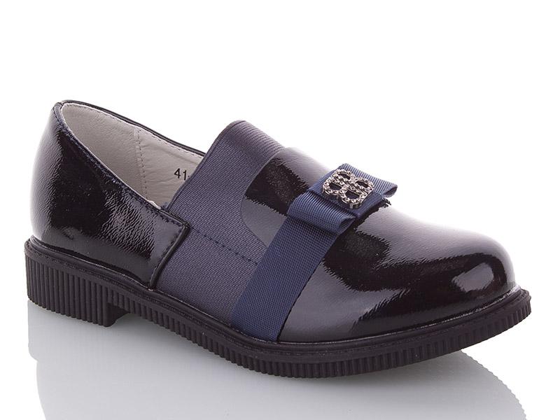 Туфли для девочек Yalike (31-37) 41-11 blue (деми)