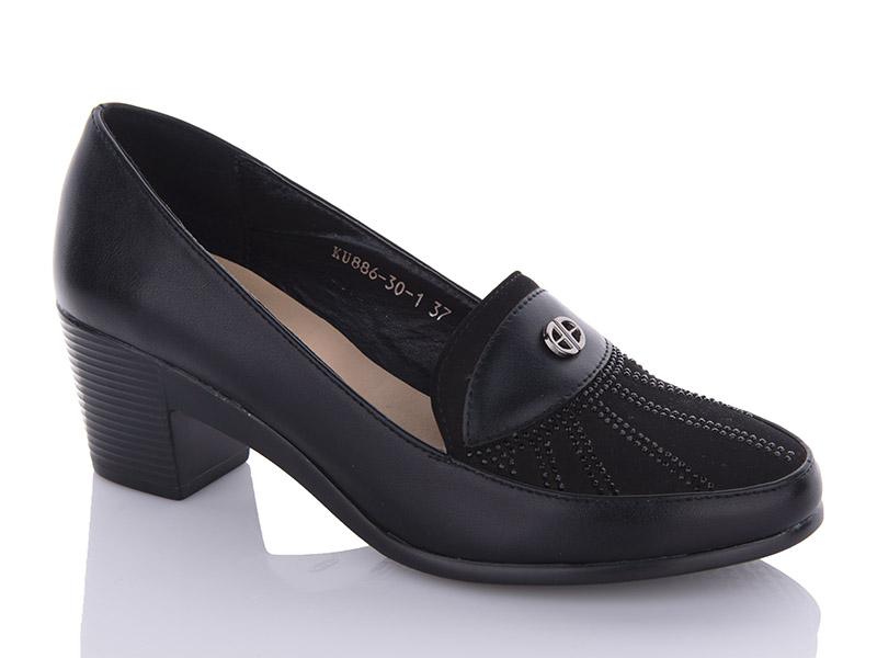Туфли женские QQ Shoes (36-41) KU886-30-1 (деми)