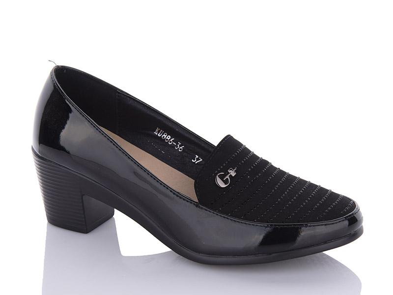 Туфли женские QQ Shoes (36-41) KU886-36 (деми)