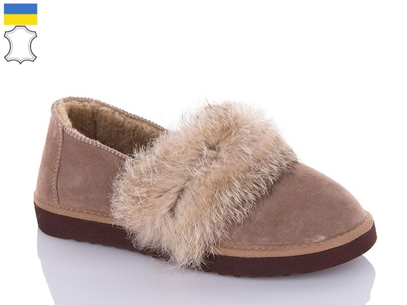 Ботинки женские зима Світ взуття (36-41) EY5X бежевий (зима)