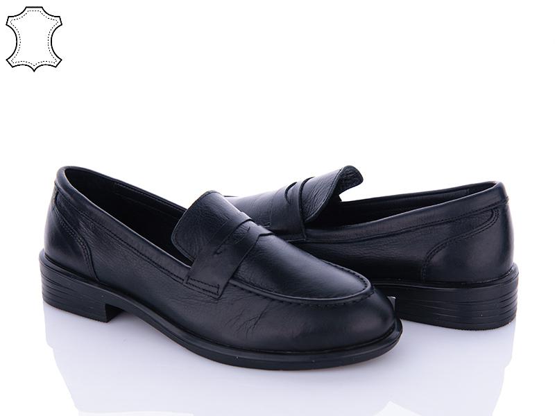 Туфли женские Bati Moda (36-41) 100-235-021 black (деми)