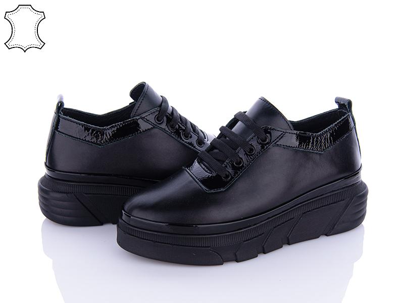 Туфли женские Bati Moda (37-41) 114-241-552 black (деми)