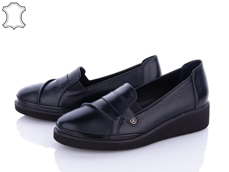 Туфли женские Bati Moda (37-41) 141-307-501 black (деми)