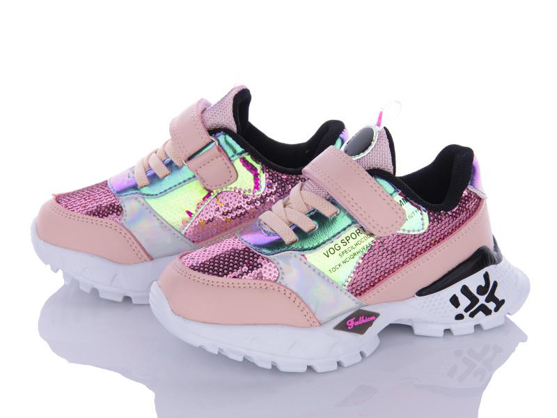 Кроссовки для девочек OkShoes (27-32) DD727-2F (деми)