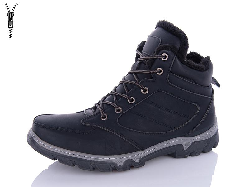 Ботинки мужские зима ABA (40-45) MX2305 black (зима)