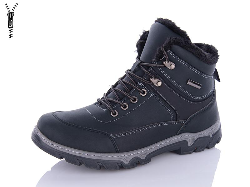 Ботинки мужские зима ABA (40-45) MX2502 black (зима)
