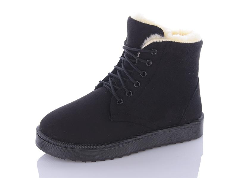 Ботинки женские зима QQ Shoes (37-42) 820-1 (зима)