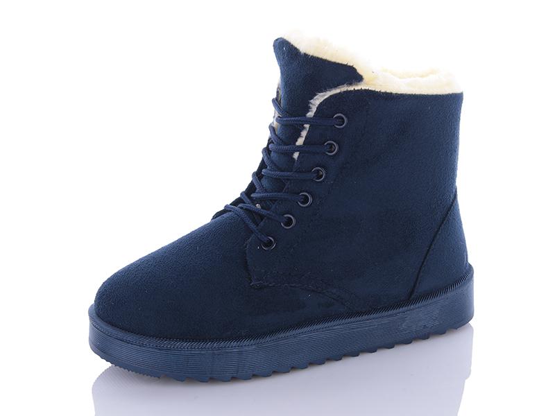 Ботинки женские зима QQ Shoes (37-42) 820-2 (зима)