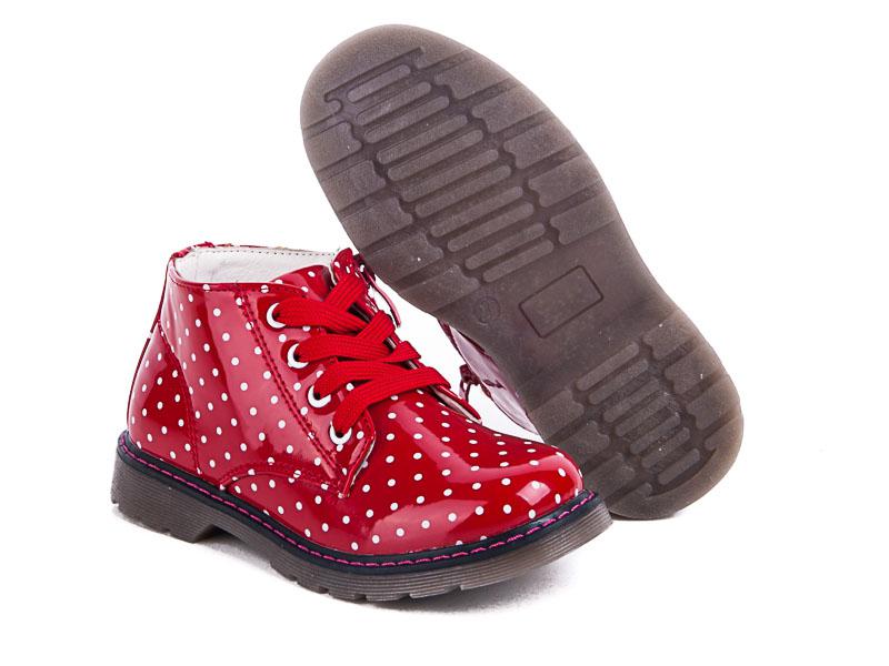 Ботинки для девочек С.Луч (27-32) G8839-3 red (деми)