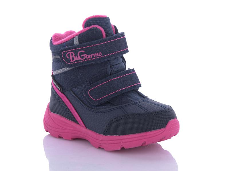 Ботинки детские зимние для девочек BG (22-27) R22-9-0120 термо (зима)