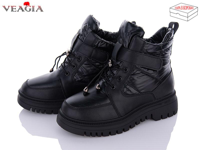 Ботинки женские зима ADA (36-41) YFS26 black (зима)