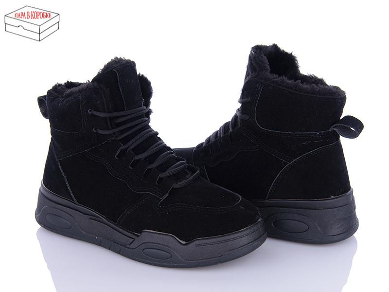 Ботинки женские зима QQ Shoes (36-41) A018-7 (зима)
