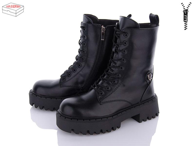 Ботинки женские зима QQ Shoes (36-40) GY28 (зима)