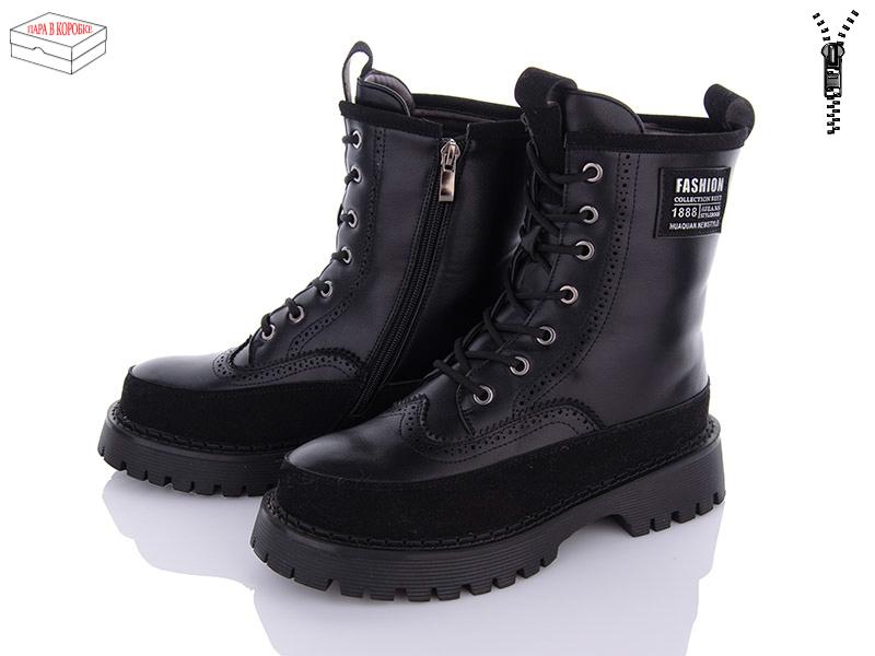 Ботинки женские зима QQ Shoes (36-40) GY63 (зима)