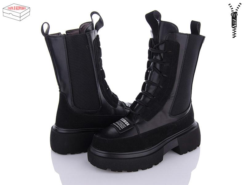 Ботинки женские зима QQ Shoes (36-40) GY69 (зима)