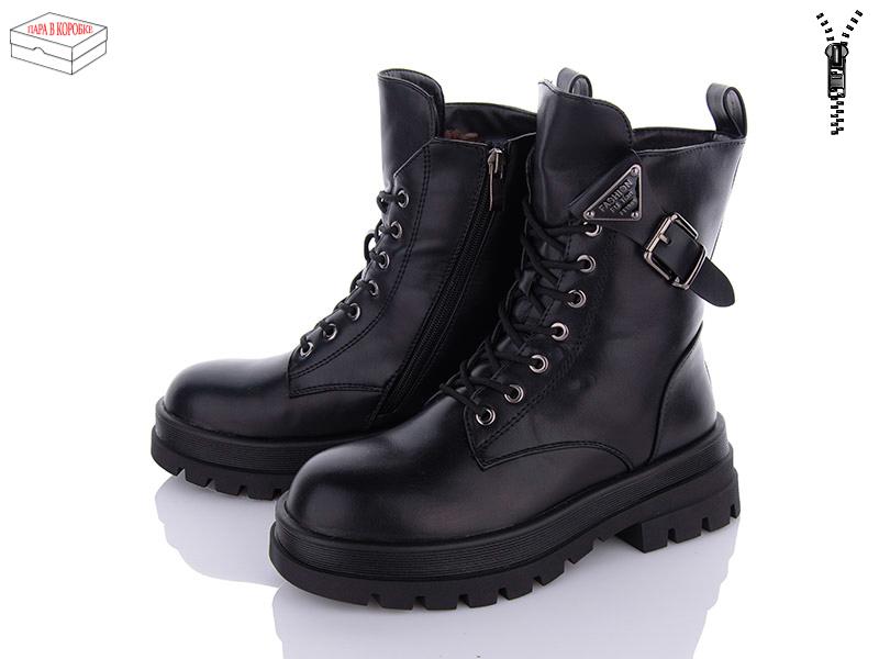 Ботинки женские зима QQ Shoes (36-40) GY39 (зима)