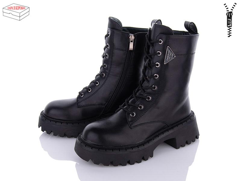 Ботинки женские зима QQ Shoes (36-40) GY82 (зима)
