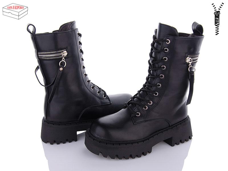 Ботинки женские зима QQ Shoes (36-40) GY129 (зима)