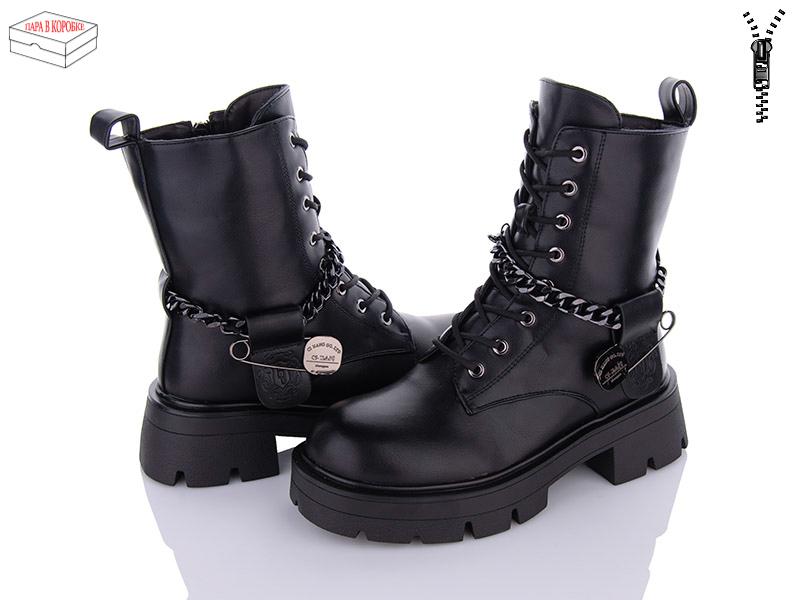Ботинки женские зима QQ Shoes (36-40) GY14 (зима)