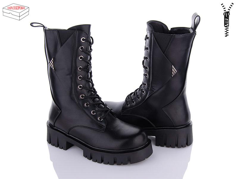 Ботинки женские зима QQ Shoes (36-40) GY23 (зима)