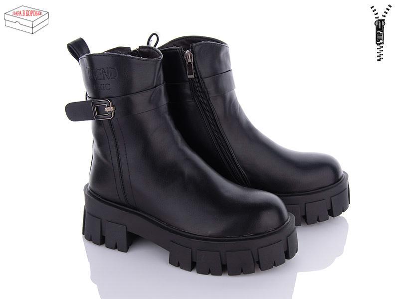 Ботинки женские зима QQ Shoes (36-40) GY51 (зима)