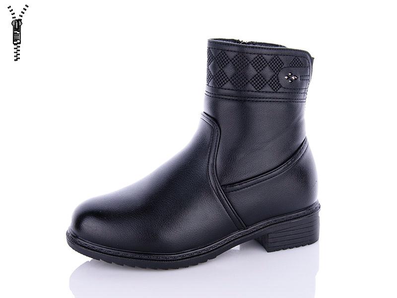 Ботинки женские зима QQ Shoes (37-42) 505 (зима)