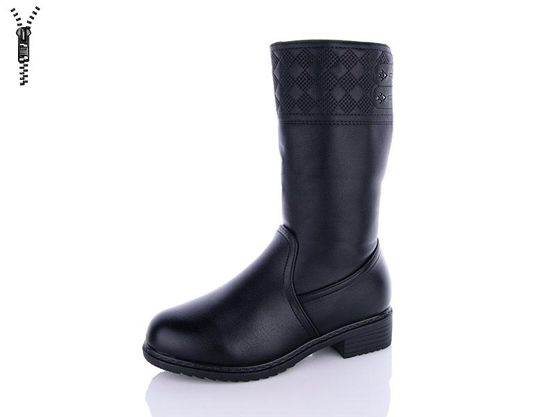 Сапоги женские зима QQ Shoes (37-42) 525 (зима)
