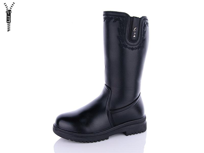 Сапоги женские зима QQ Shoes (37-42) 822 (зима)