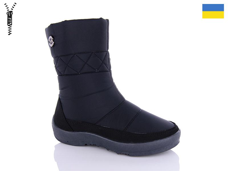 Дутики женские QQ Shoes (36-41) 3-6 (зима)