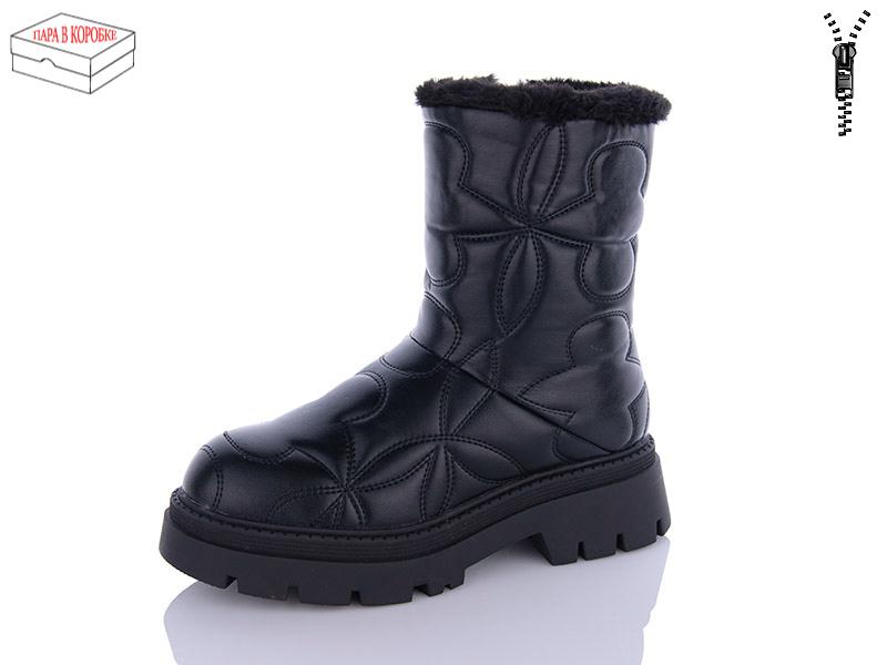 Ботинки женские зима QQ Shoes (36-41) A7 (зима)