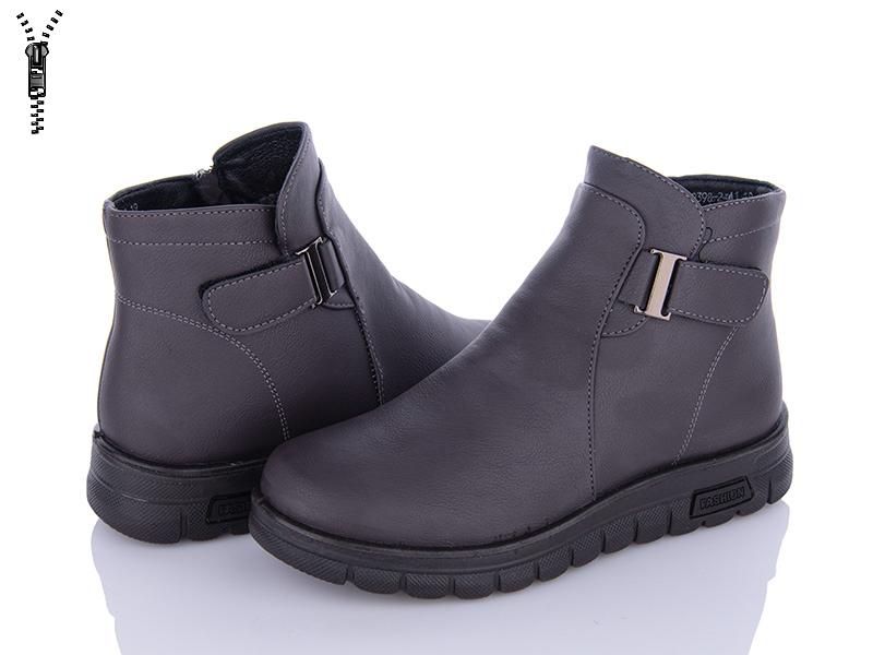 Ботинки женские зима OkShoes (39-42) A0398-2 (зима)